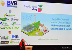 Adri Bom-Lemstra urged growers to tell the sector's story themselves.